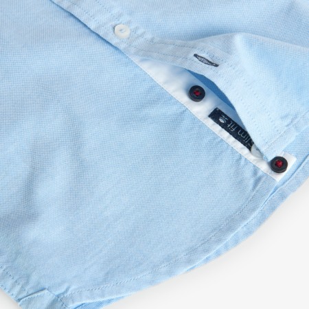 Camasa baiat, bumbac better cotton, bleu, brand Boboli [3]