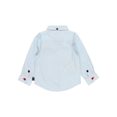 Camasa baiat cu maneca lunga, gama CHIC, bumbac,dungi bleu, Boboli [1]