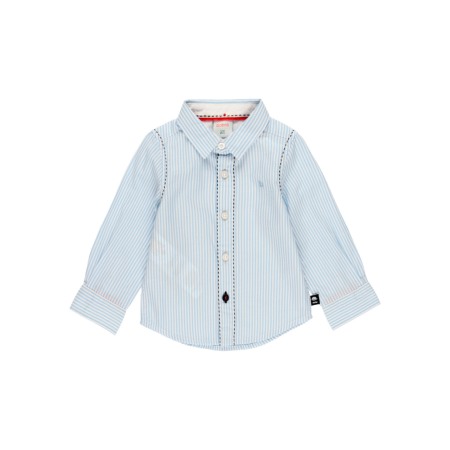 Camasi/Sacouri/Veste - Camasa baiat cu maneca lunga, gama CHIC, bumbac,dungi bleu, Boboli