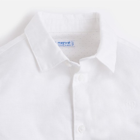 Camasa baiat Mayoral maneca lunga, alba [2]