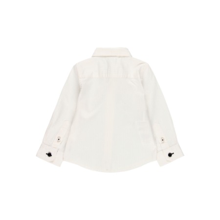 Camasa bebe baieti cu papion bleumarin, bumbac, Boboli [1]