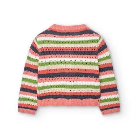 Cardigan tricot fetite, multicolor, Boboli [1]