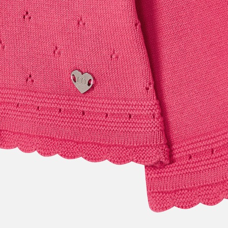 Cardigan tricotat fete , roz, Mayoral [2]
