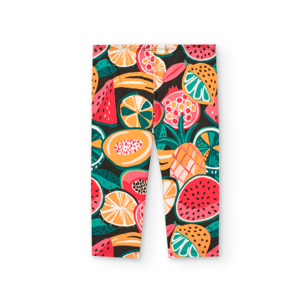 Colant fete 3/4, bumbac, imprimeu fructe, multicolor, brand Boboli [1]