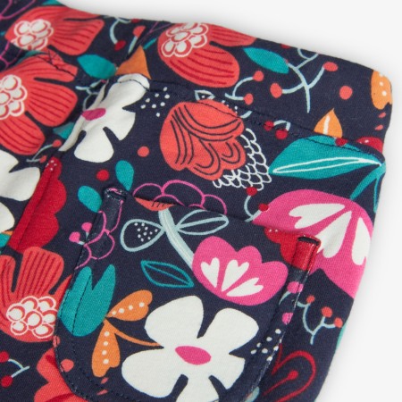 Colant vatuit fetite 1-8 ani, bumbac better cotton, imprimeu floral, brand Boboli [4]