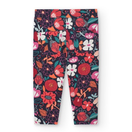 Colant vatuit fetite 1-8 ani, bumbac better cotton, imprimeu floral, brand Boboli [2]