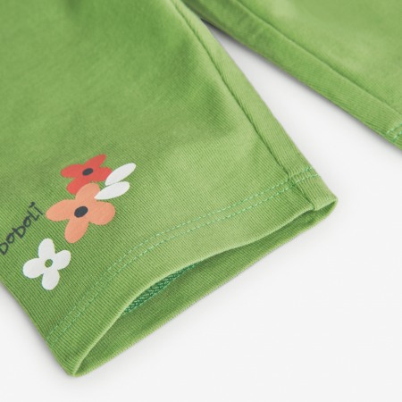 Colanti fetite 3/4, strech, verde, Boboli [3]