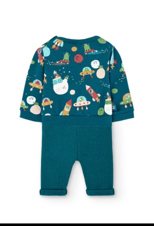 Compleu bebe baiat bumbac better cotton, Boboli [1]