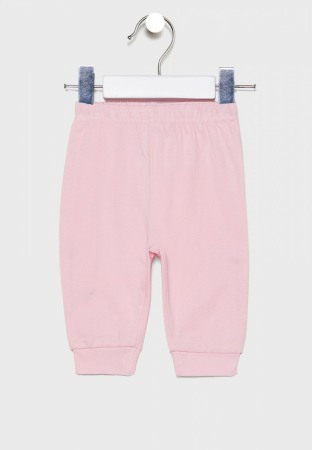 Compleu bebe fetita 3 piese ,0-12 luni , roz, Babybol [3]