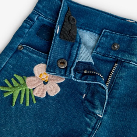 Compleu fete 2 piese, bluza maneca lunga si blugi evazati, brand Boboli [3]