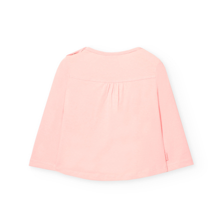 Compleu fetite 1-8 ani primavara, bumbac better, imprimeu floral, brand Boboli [3]