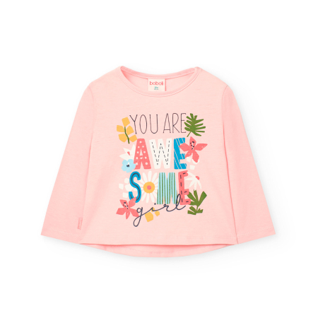 Compleu fetite 1-8 ani primavara, bumbac better, imprimeu floral, brand Boboli [2]