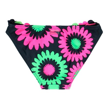 Costum baie 2 piese fete, aplicatii florale, Boboli [5]