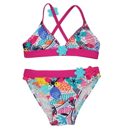 Fete 2-16 ani - Costum baie fete cu flori Boboli