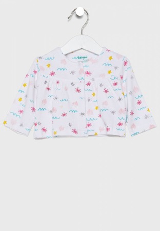 Costumas 3 piese bebe fetita, turcoaz,Babybol [1]