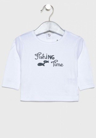 Costumas bebe 3 piese, imprimeu pestisori, Babybol [2]