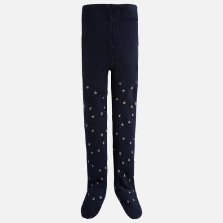 Fete/Baieti 2- 16 ani - Dres bumbac fete Mayoral bleumarin cu stelute aurii