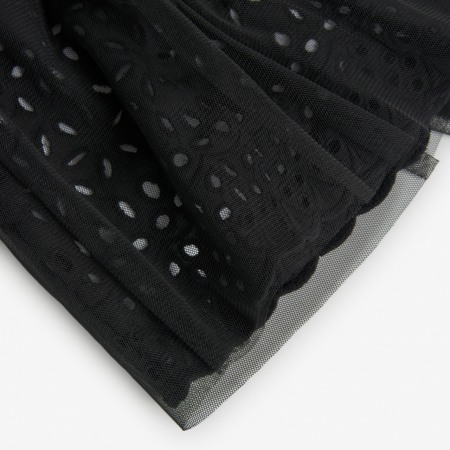 Fusta brodata cu tulle negru, fete 4-16 ani, gama CHIC, Boboli [4]