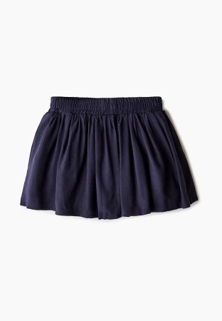 Fusta cu flori brodate, navy, 7028 [1]