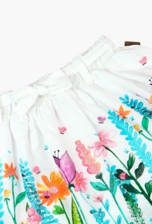 Fusta fete imprimeu floral, Boboli [2]