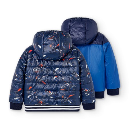 Geaca baiat fata reversibila, therno, bleumarin, Boboli [1]