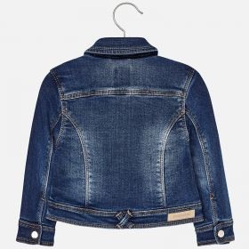 Geaca denim cu broderie fete Mayoral Albastru [1]