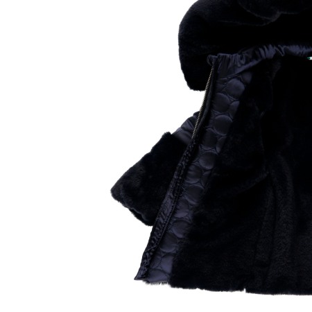 Geaca eleganta cu blanita , matlasata, navy, Boboli [4]