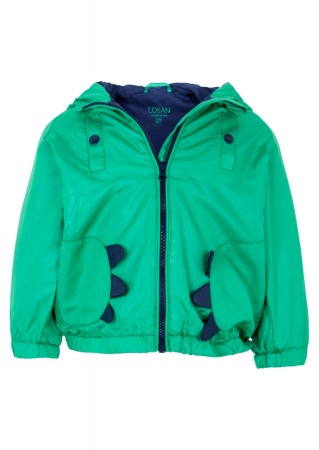 Geci primavara - Geaca fas baiat 3luni-24luni ,eco friendly , verde, dino, Losan