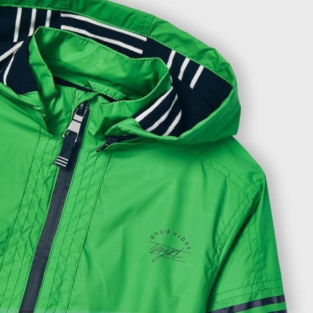 Geaca fas cu gluga baiat ,antivant, verde Mayoral [4]