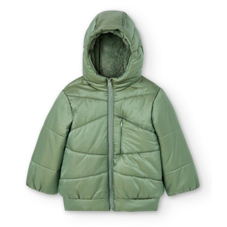 Geaca fete 4-16 ani, saten, captuseala blanita, Boboli [5]