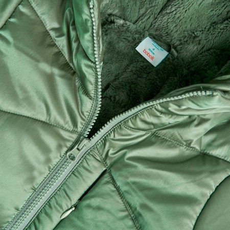 Geaca fete 4-16 ani, saten, captuseala blanita, Boboli [3]