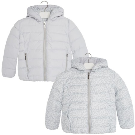 OUTLET - Geaca fete cu dubla fata, Mayoral , gri