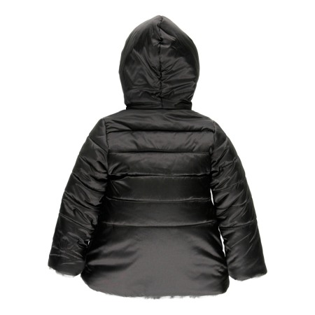 Geaca fete reversibila cu blanita, animal print, Boboli [6]