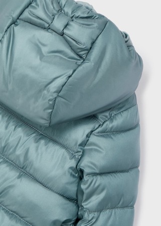 Geaca fete reversibila, gluga, verde turcoaz, brand Mayoral [2]