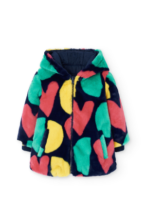 Geaca fete reversibila, multicolor, brand Boboli [3]