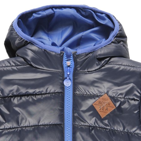 Geaca matlasata cu gluga baiat 4-16 ani, navy , Boboli [3]