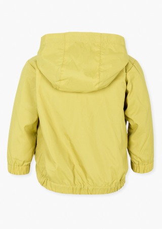 Geaca nylon baiat cu gluga, 3-24 luni, mustar, Losan [1]