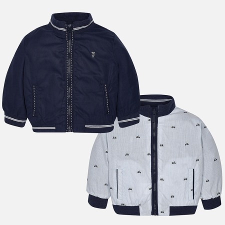 Fete/Baieti 0-24 luni - Geaca reversibila baiat , portocalie, Mayoral