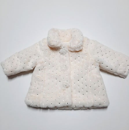 Haina blana fete bej cu stelute argintii, Babybol [3]