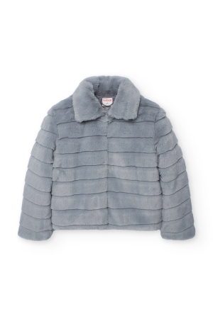 Haina eleganta din blanita fete, gri, brand Boboli [1]