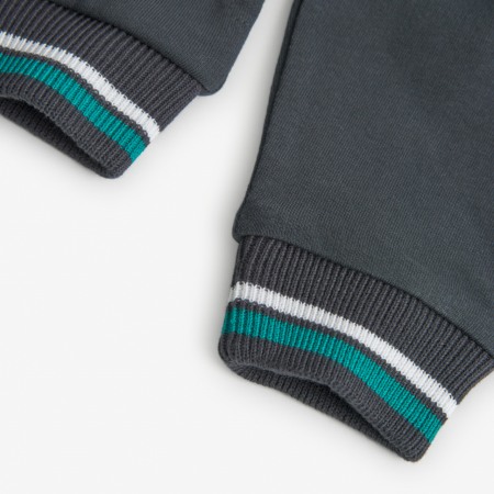 Hanorac baieti, bumbac better cotton, gluga detasabila, BOBOLI [3]