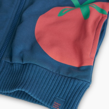 Hanorac fete cu gluga, imprimeu tomate, turcoaz, Boboli [3]