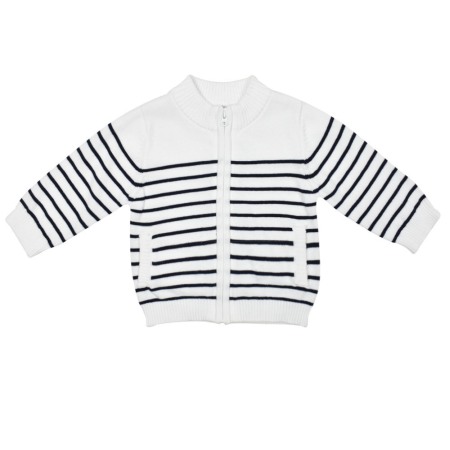 Fete/Baieti 0-24 luni - Jacheta tricot baiat cu fermoar Babybol