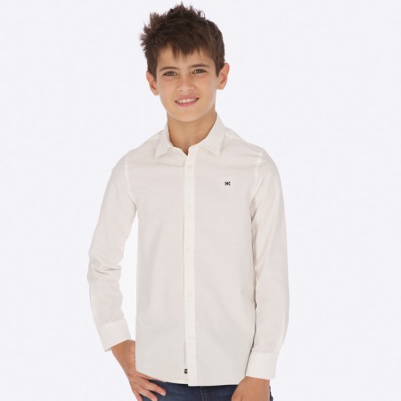 Baieti - Mayoral Camasa scoala baieti alba