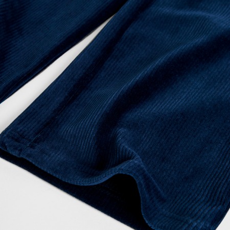 Pantalon evazat raiat fete, bleumarin, Boboli [3]