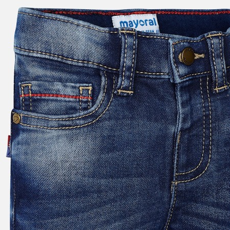 Pantalon lung baiat denim, Mayoral [2]