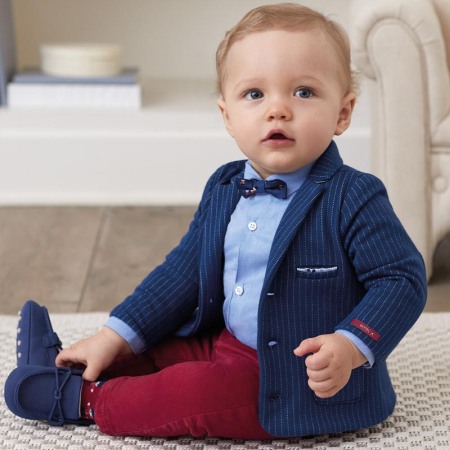 Baieti - Pantalon lung captusit baiat bebe, Mayoral