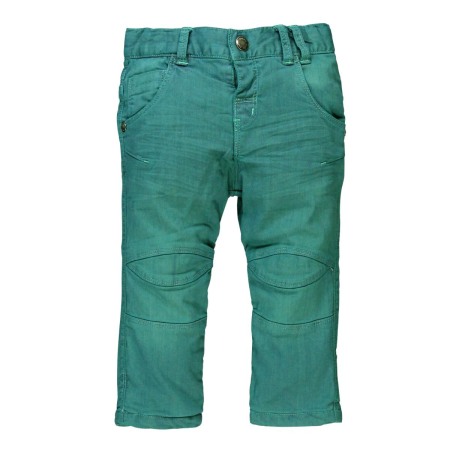Fete/Baieti 0-24 luni - Pantalon lung captusit bebe baiat , verde, Boboli