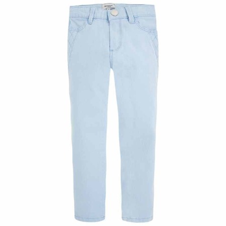 Fete - Pantalon lung fete, Mayoral, celeste