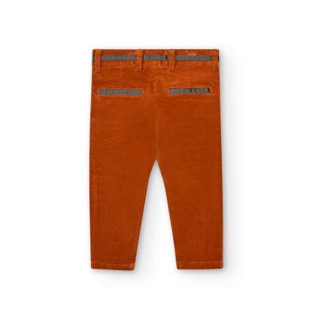 Pantalon raiat baiat, caramiziu, Boboli [2]